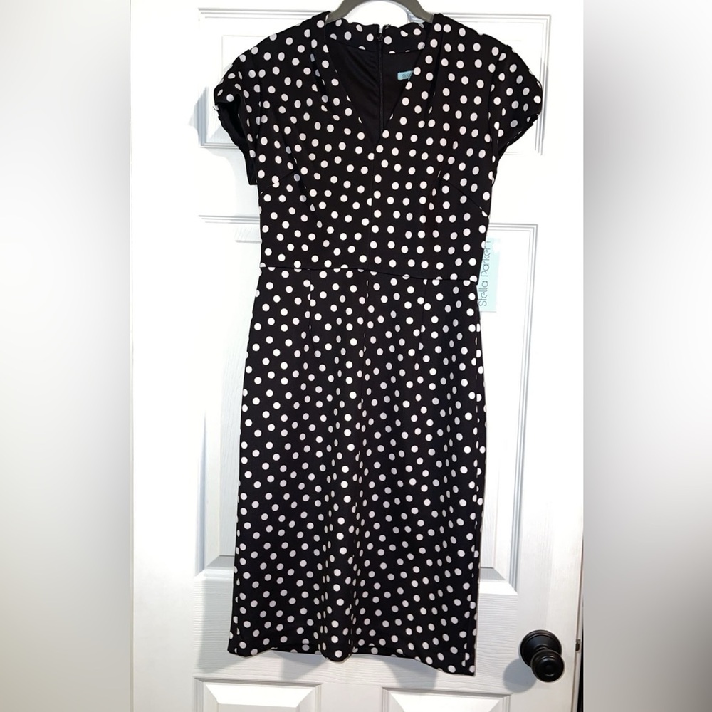 Stella Parker polka dot dress size 6